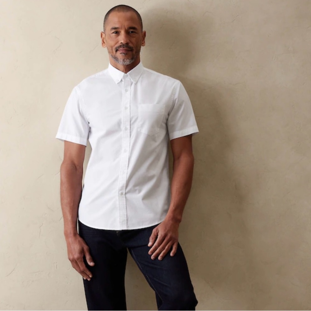 Banana Republic Slim soft wash shirt size L